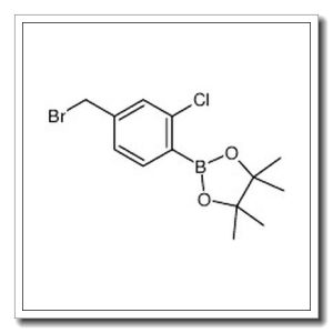 4-溴甲基-2-氯苯硼酸频那醇酯
