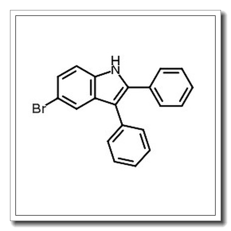 5-溴-2,3-二苯基-1H-吲哚