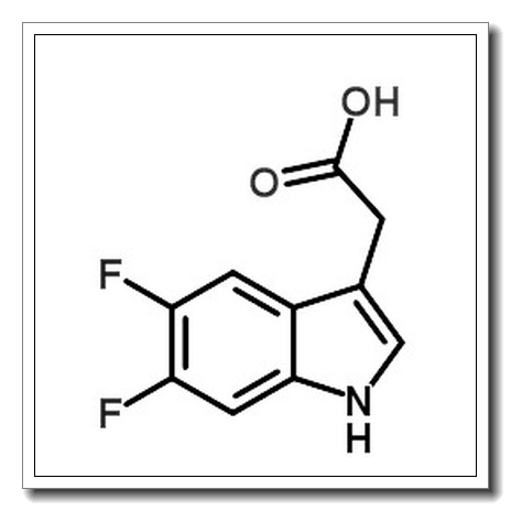 5,6-二氟-1H-吲哚-3-乙酸