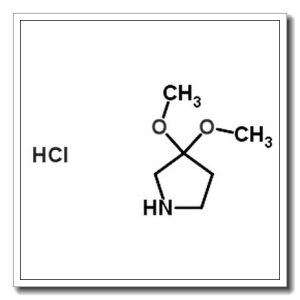 3,3-Dimethoxypyrrolidine hydrochloride (1:1)
