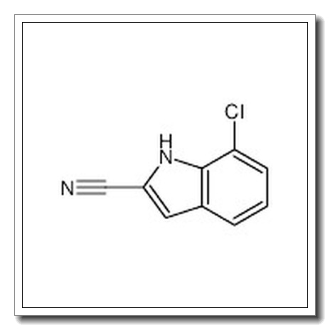 7-chloro-1H-indole-2-carbonitrile