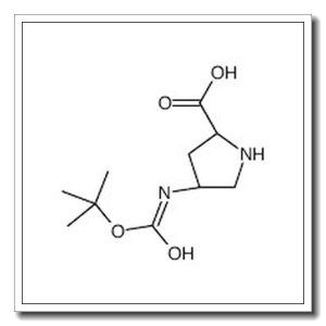 (2S,4R)-4-((tert-Butoxycarbonyl)amino)pyrrolidine-2-carboxylic acid