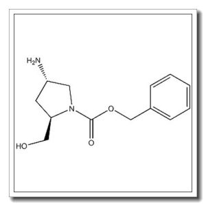 (2R,4S)-benzyl 4-amino-2-(hydroxymethyl)pyrrolidine-1-carboxylate