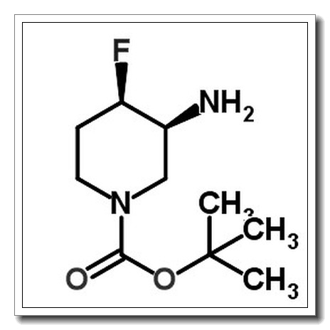 (3S,4R)-3-氨基-4-氟哌啶-1-甲酸叔丁酯