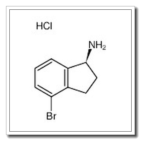 (S)-4-溴-2,3-二氢-1H-茚-1-胺盐酸盐