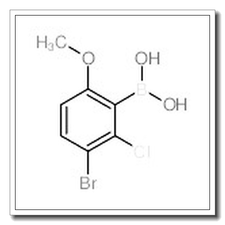 (3-溴-2-氯-6-甲氧基苯基)硼酸