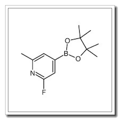 2-fluoro-6-methyl-4-(4,4,5,5-tetramethyl-1,3,2-dioxaborolan-2-yl)pyridine