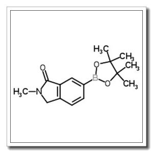 2-甲基-6-(4,4,5,5-四甲基-1,3,2-二氧硼戊烷-2-基)异吲哚啉-1-酮