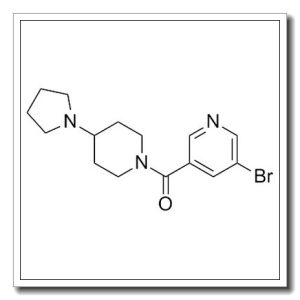 (5-溴-3-吡啶基)[4-(1-吡咯烷基)-1-哌啶基]甲酮