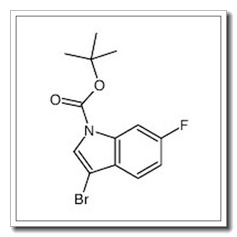 1-Boc-3-溴-6-氟吲哚
