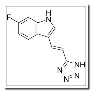 (E)-3-(2-(1H-四唑-5-基)乙烯基)-6-氟-1H-吲哚