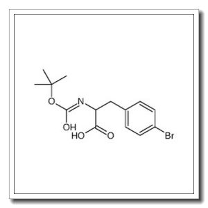 3-(4-bromophenyl)-2-[(2-methylpropan-2-yl)oxycarbonylamino]propanoic acid