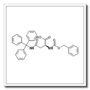 N-苄氧羰基-N’-三苯甲基-L-天冬酰胺