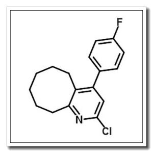 2-氯-4-(4-氟苯基)-5,6,7,8,9,10-六氢环辛烷并[b]吡啶
