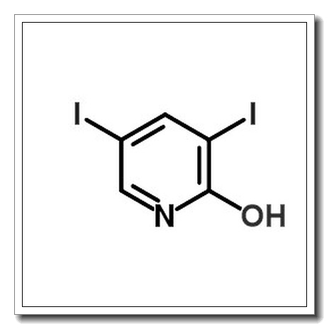 3,5-diiodo-1H-pyridin-2-one CAS 13472-80-5