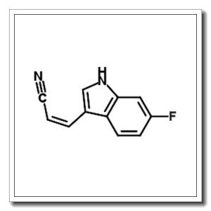 (Z)-3-(6-氟-1H-吲哚-3-基)丙烯腈