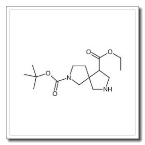 2-O-tert-butyl 9-O-ethyl 2,7-diazaspiro[4.4]nonane-2,9-dicarboxylate