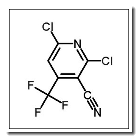 2,6-Dichloro-4-(trifluoromethyl)nicotinonitrile CAS 13600-42-5