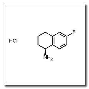 (1S)-6-Fluoro-1,2,3,4-tetrahydro-1-naphthalenamine hydrochloride (1:1)