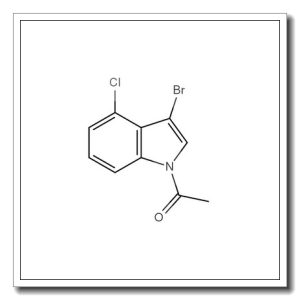 1-乙酰基-3-溴-4-氯吲哚