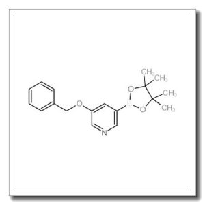 3-(苄氧基)-5-(4,4,5,5-四甲基-1,3,2-二氧硼戊烷-2-基)吡啶