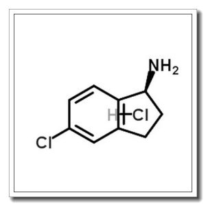 (1S)-5-Chloro-1-indanamine hydrochloride (1:1)