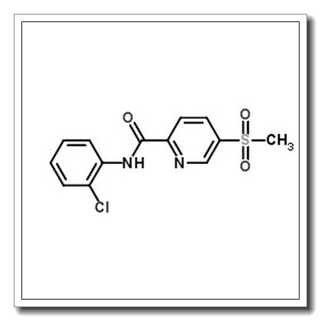 N-(2-氯苯基)-5-(甲磺酰基)吡啶-2-甲酰胺