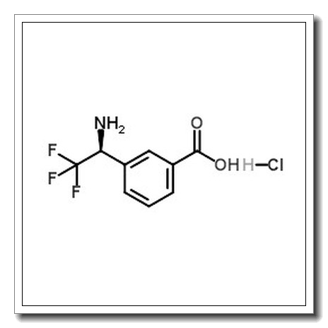 (S)-3-(1-氨基-2,2,2-三氟乙基)苯甲酸盐酸