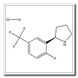 (R)-2-(2-氟-5-(三氟甲基)苯基)吡咯烷盐酸盐
