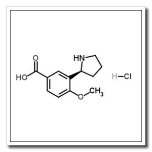 4-Methoxy-3-[(2S)-2-pyrrolidinyl]benzoic acid hydrochloride (1:1)
