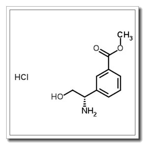 Methyl 3-[(1S)-1-amino-2-hydroxyethyl]benzoate hydrochloride (1:1)