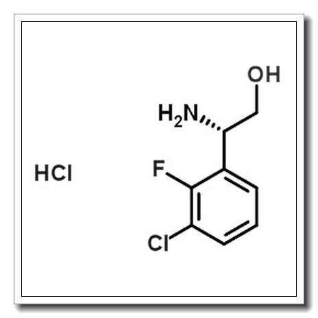 (2S)-2-Amino-2-(3-chloro-2-fluorophenyl)ethanol hydrochloride (1:1)