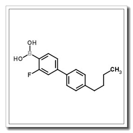 (4'-Butyl-3-fluoro-4-biphenylyl)boronic acid CAS 1400809-84-8