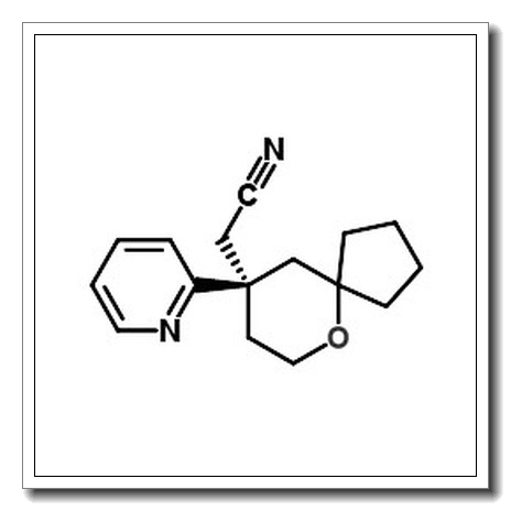 2-[(9R)-9-(pyridin-2-yl)-6-oxaspiro[4.5]decan-9-yl]acetonitrile CAS 1401031-38-6