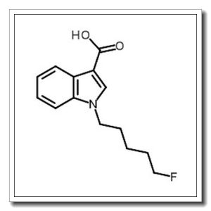 1-(5-氟戊基)-1H-吲哚-3-羧酸
