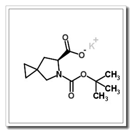 (6S)-5-氮杂螺[2.4]庚烷-5,6-二甲酸 5-叔丁酯 钾盐