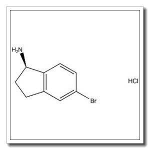 1H-茚-1-胺,5-溴-2,3-二氢-,盐酸盐,(1R)