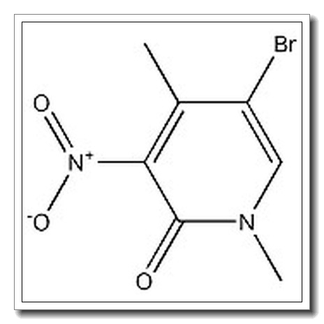 5-broMo-1,4-diMethyl-3-nitropyridin-2(1H)-one