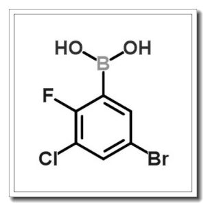 5-溴-3-氯-2-氟苯硼酸