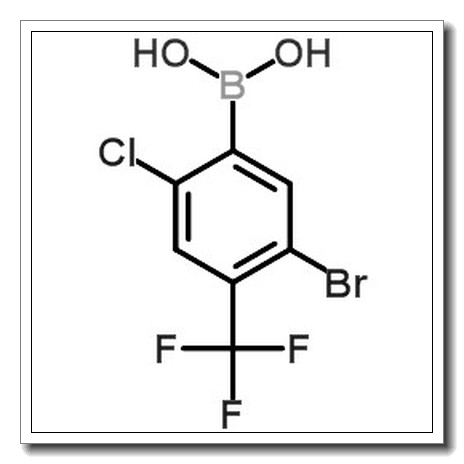 5-溴-2-氯-4-(三氟甲基)苯硼酸