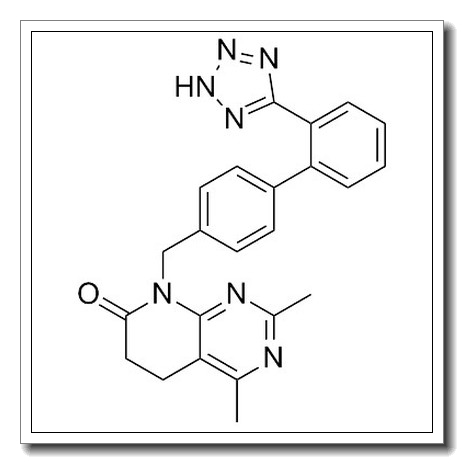 2,4-dimethyl-8-[[4-[2-(2H-tetrazol-5-yl)phenyl]phenyl]methyl]-5,6-dihydropyrido[2,3-d]pyrimidin-7-one CAS 145733-36-4