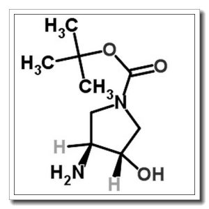 (3R,4R)-3-氨基-4-羟基吡咯烷-1-甲酸叔丁酯