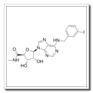 1-Deoxy-1-[6-[((3-Iodophenyl)methyl)amino]-9H-purin-9-yl]-N-methyl-β-D-ribofuranuronamide