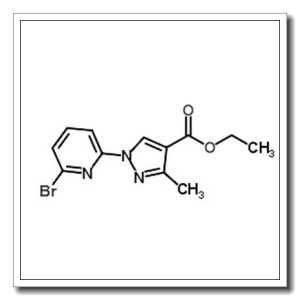 1-(6-溴吡啶-2-基)-5-甲基-1H-吡唑-4-羧酸乙酯