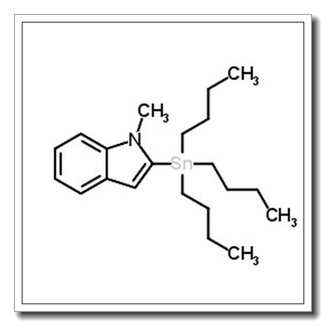 N -甲基- 2 -(三正丁基锡)吲哚