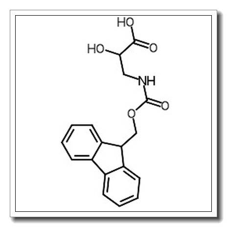 3-(9H-fluoren-9-ylmethoxycarbonylamino)-2-hydroxypropanoic acid CAS 161125-36-6