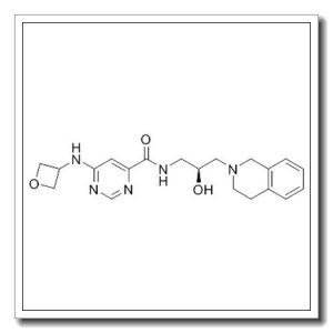 N-[(2S)-3-(3,4-二氢-2(1H)-异喹啉基)-2-羟基丙基]-6-(3-氧杂环丁基氨基)-4-嘧啶甲酰胺
