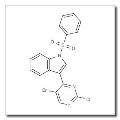 3-(5-broMo-2-chloropyriMidin-4-yl)-1-(phenylsulfonyl)-1H-indole CAS 1624262-44-7