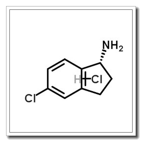 (1R)-5-Chloro-1-indanamine hydrochloride (1:1)
