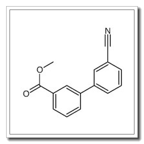 methyl 3-(3-cyanophenyl)benzoate CAS 168619-12-3